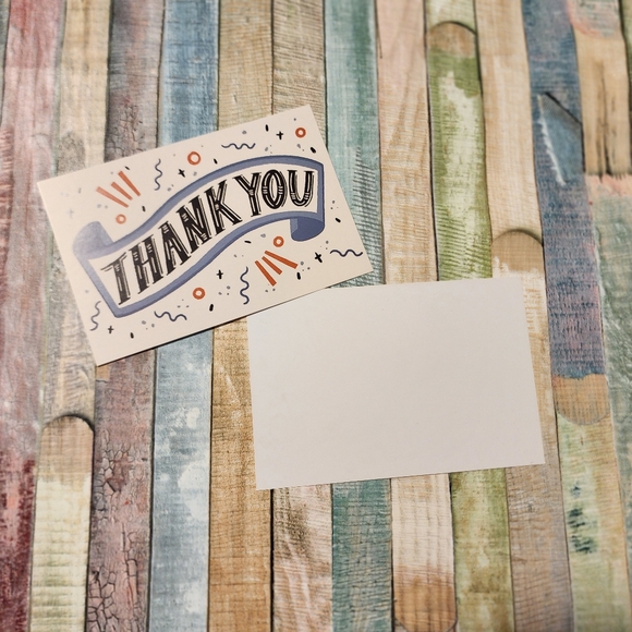 25 Thank You Cards 4x6 note cards pods cards - Picture 6 of 8